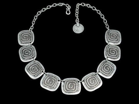 Vintage Silver-Plated Necklace