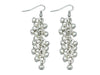 Modern Silver-Plated Earring