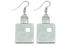 Modern Silver-Plated Earring