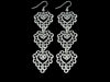 Oriental Silver-Plated Earring