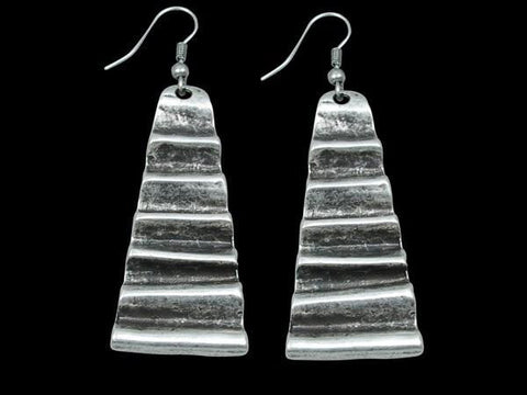 Ethnic Vintage Silver-Plated Earring