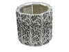 Ethnic Silver-Plated Cuff Bracelet