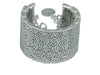 Ethnic Silver-Plated Cuff Bracelet