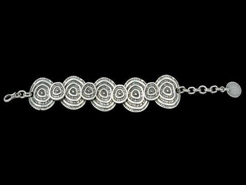 Oriental Silver-Plated Bracelet