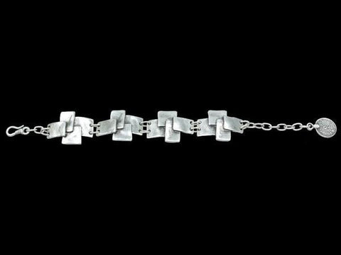 Modern Silver Plated Bracelet