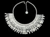 Ethnic Silver-Plated Necklace