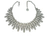 Ethnic Silver-Plated Necklace