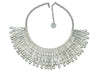 Ethnic Silver-Plated Necklace