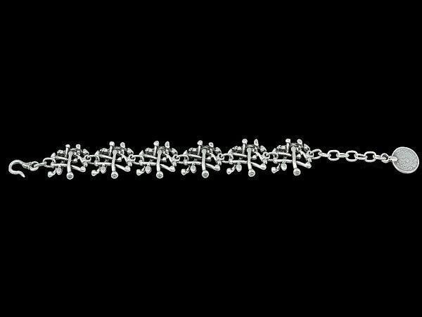 Oriental Silver-Plated Bracelet