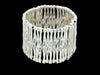 Ethnic Silver-Plated Cuff Bracelet