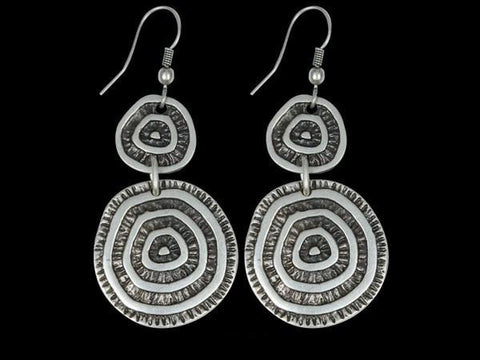 Oriental Silver-Plated Earring