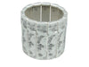 Ethnic Silver-Plated Cuff Bracelet