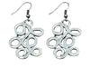 Modern Silver-Plated Earring