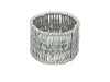 Ethnic Silver-Plated Cuff Bracelet