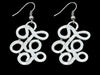 Modern Silver-Plated Earring