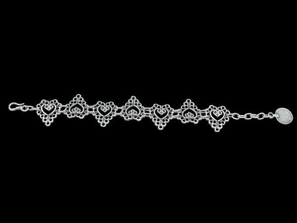 Oriental Silver-Plated Bracelet