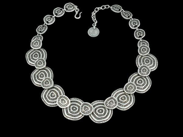 Oriental Silver-Plated Necklace