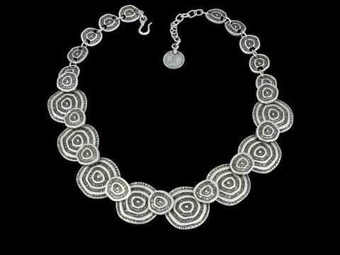 Oriental Silver-Plated Necklace
