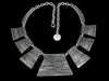 Ethnic Silver-Plated Necklace
