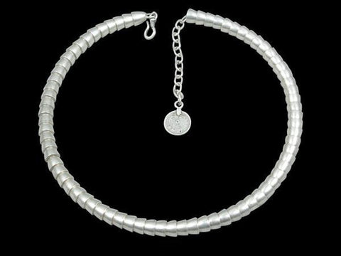 Modern Silver-Plated Necklace